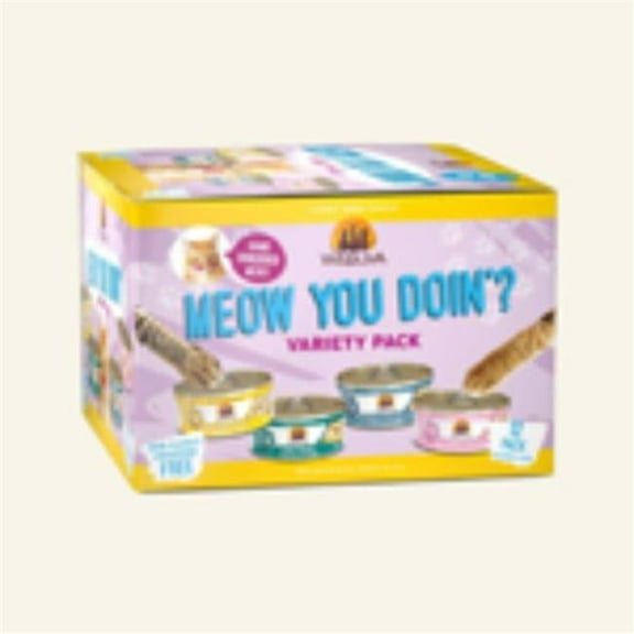 5.5 oz Cat Meow Ya Doin Variety Pack - Case of 12