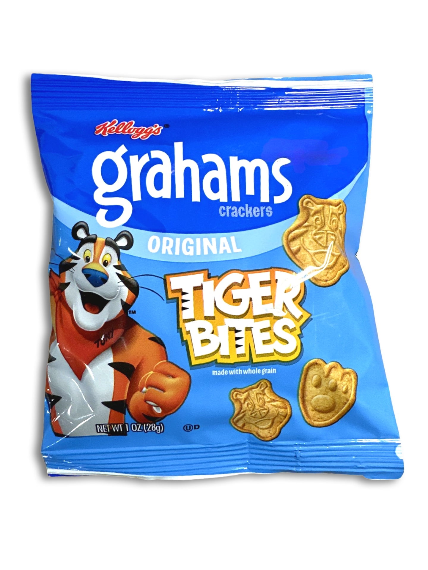 Tiger Bites Grahams Crackers 1 Oz Bags | Original | Pack of 20
