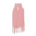 thumbnail image 1 of DPTALR Femmes Automne Pashmina Châle Wrap Cape Uni à Franges Tricot Cardigan Foulard, 1 of 9