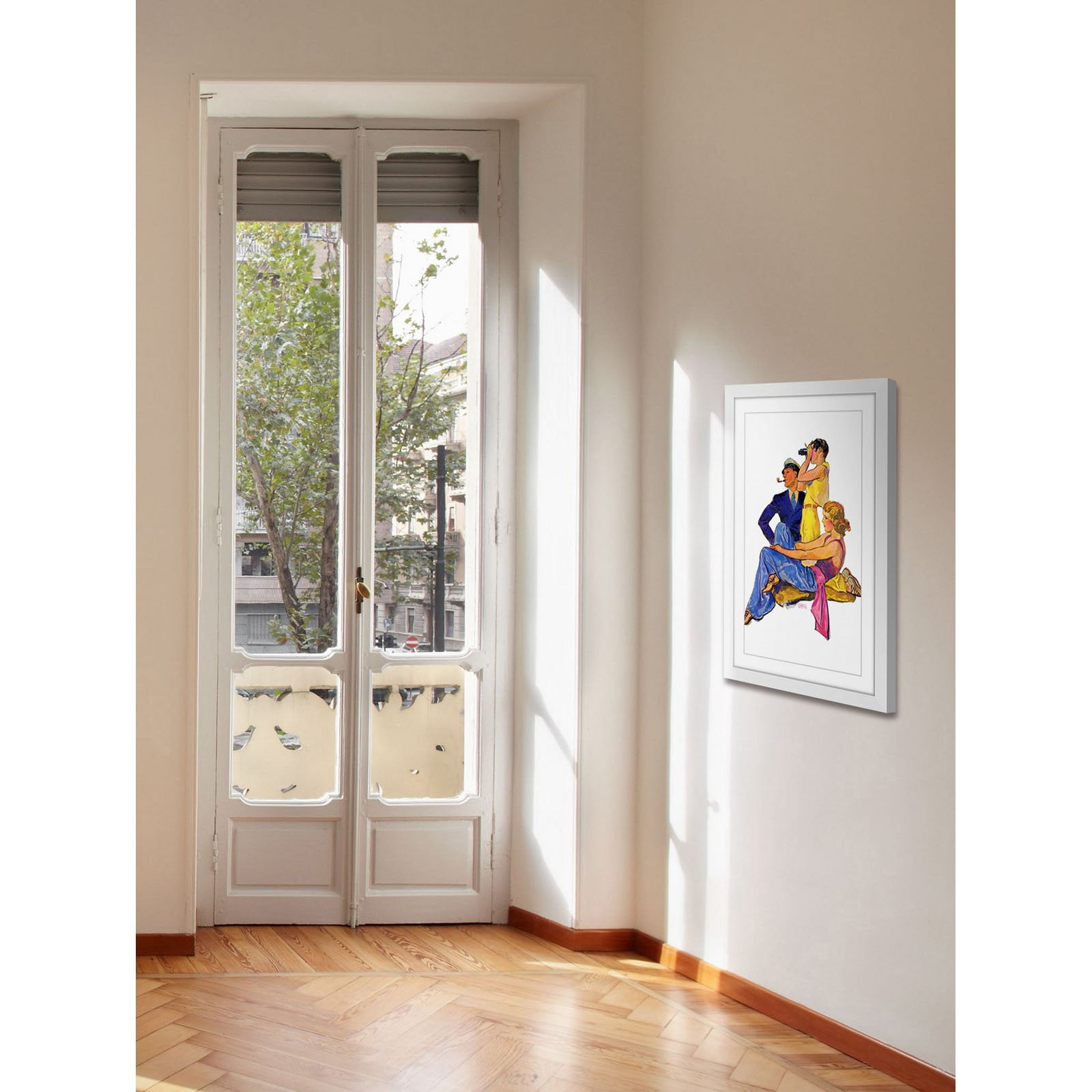 "The Good Life" Framed Painting Print