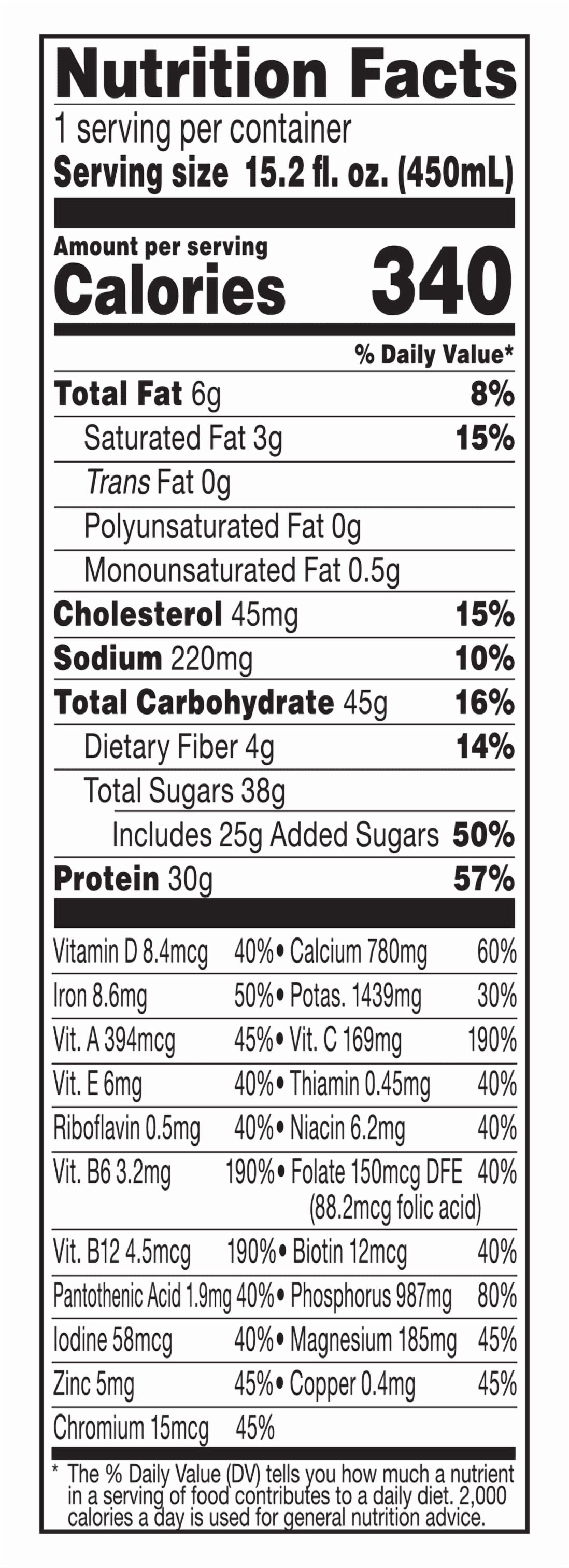Bolthouse Farms Protein PLUS Vanilla Bean, 15.2 oz.