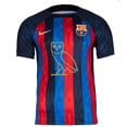 thumbnail image 1 of 22 23 Camiseta De Fútbol De barcelona En Casa 4th Drake's OVO Sound Edición Especial Disponible stock Gao Jiahui unisex, 1 of 1