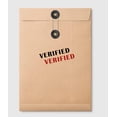 thumbnail image 3 of Printtoo Verified Self Inking Rubber Stamp Pre-Inked Office Stamp- Home Office Business Stationery, Purple- 42 x 9 mm, 3 of 7