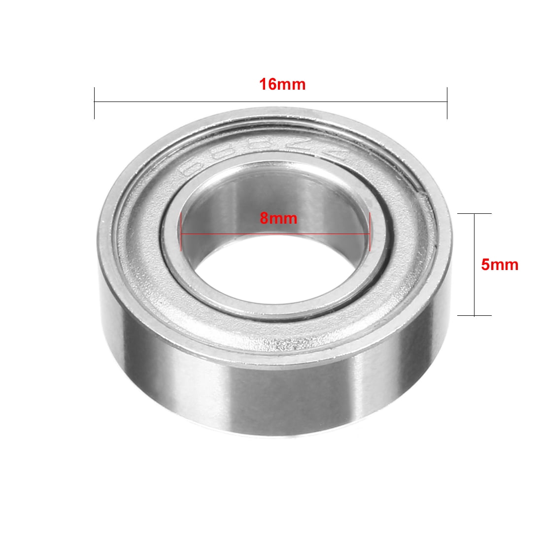 20pcs 688ZZ 8mmx16mmx5mm Double Shielded Miniature Deep Groove Ball Bearing