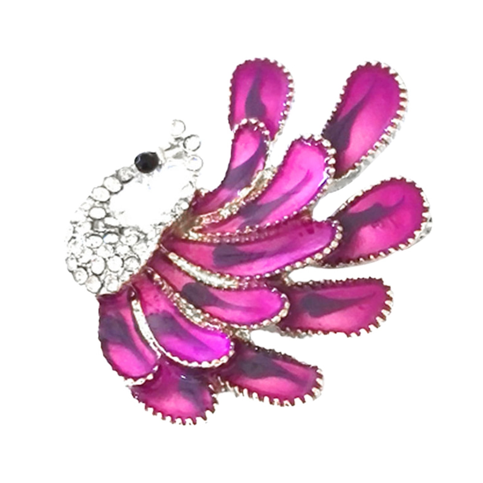 Feledorashia Brooches for Women Gifts for Mom Vintage big peacock