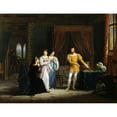 thumbnail image 2 of Henry-Joseph Boichard 14x12 Gold Ornate Wood Frame and Double Matted Museum Art Print Titled - Bayard's Generosity (1827), 2 of 4