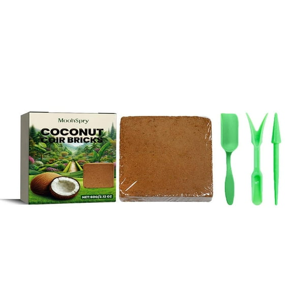 Natural Coconut Fiber Substrate, Organic Coconut Coir For Plants, Coconut Coir Bulk, Coir Bricks Coconut Compressed Fiber, H S8Y4