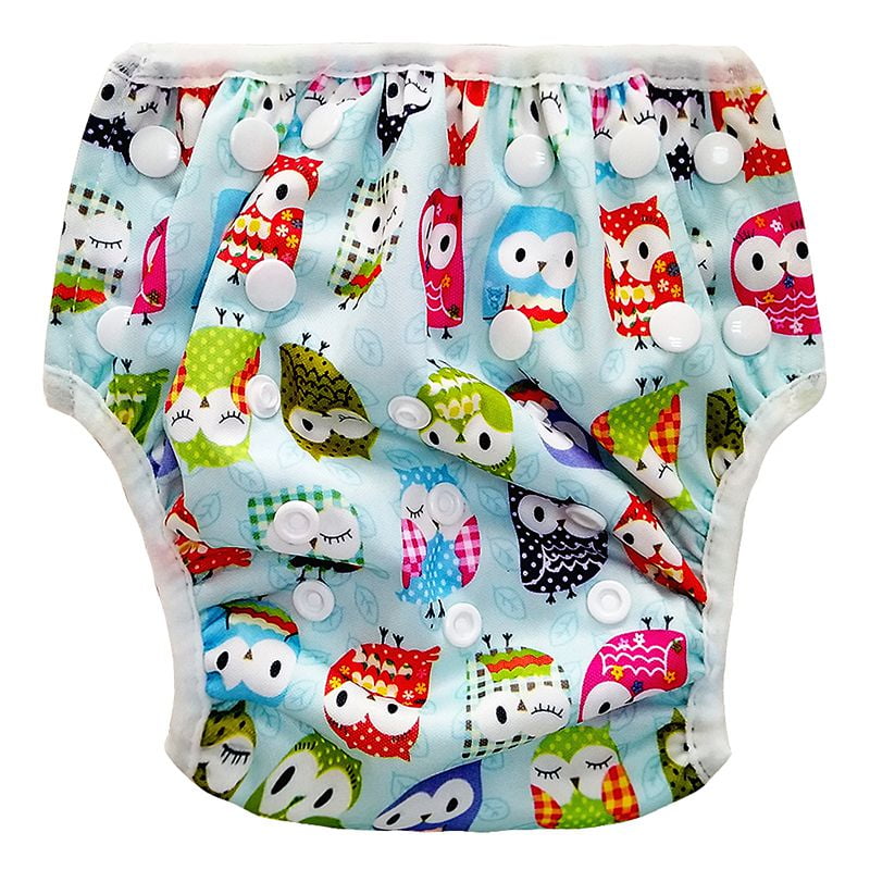 Anti-Leakage Diaper Baby Girls/Boys Swimming Shorts Toddlers Swimsuits Swimwear 