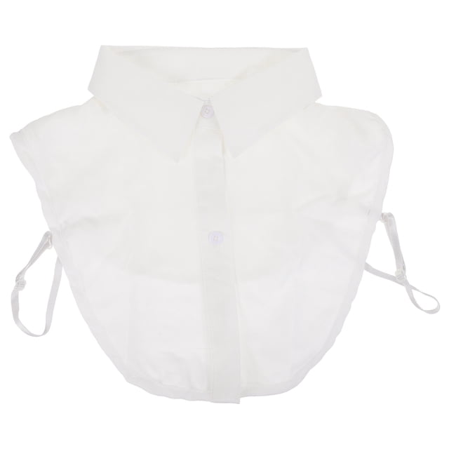 EeaseMX 1 pieza de blusa de media camisa con cuello falso desmontable, adorno para el cuello