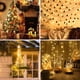 thumbnail image 5 of 2 * 10M / 200 LED Luces de cadena que funcionan con pilas, luces de cadena LED, impermeables IP65 a prueba de agua, decoración interior y exterior en Navidad, Año Nuevo, bodas, fiestas, guirnaldas navideñas (blanco cálido, 2 unidades) brillar Electrónica, 5 of 5