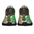 thumbnail image 5 of Irish Celtic Cross Irish By Blood American flag By Birth Patriot By Choice Shoes Sneakers Black Size 7, 5 of 7