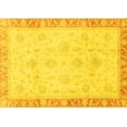 thumbnail image 1 of Ahgly Company Indoor Rectangle Abstract Yellow Modern Area Rugs, 8' x 12', 1 of 4