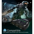 thumbnail image 4 of Fosmon 3-Port 4K HDMI Switch, 3x1 Switcher Support Ultra HD, HDCP, 4K HDMI Splitter Hub Compatible with Apple TV 4K PS5 Xbox Roku Fire TV Stick HDTV Chromecast, 4 of 8