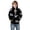 00-Black3532, variant on Oiyii Toddler Boys' Holiday Pullover Hoodie Letter All Over Print Long Sleeve Casual Hooded Sweatshirt Fashion Pullover Top,Red