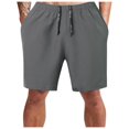 thumbnail image 3 of Athletic Shorts for Men - Men's Workout Gym Shorts Athletic Shorts Work Casual Shorts with Pockets Men's Athletic Shorts with Pockets Mens Gym Shorts with Pockets, 3 of 8
