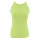 thumbnail image 4 of Top de verano sin mangas de punto para mujer - Camiseta holgada de color liso, 4 of 8