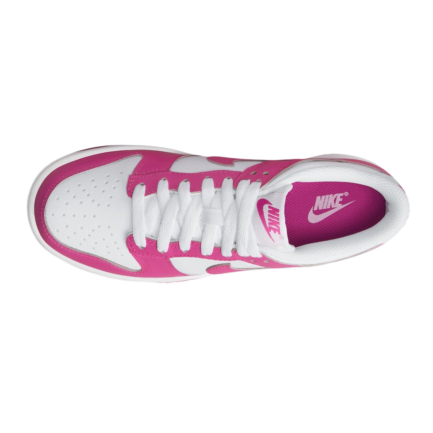 NIKE Unisex Child Big Kid 5 FB9109-102 Pink/White - Walmart.com