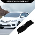 thumbnail image 3 of Unique Bargains Dash Cover for Toyota Avalon Limited/XL/XLS 2005-2010 / Center Console Dashboard Cover / Non-Slip Polyester Silicone 59.84"x18.31" / 1Pcs Black, 3 of 7
