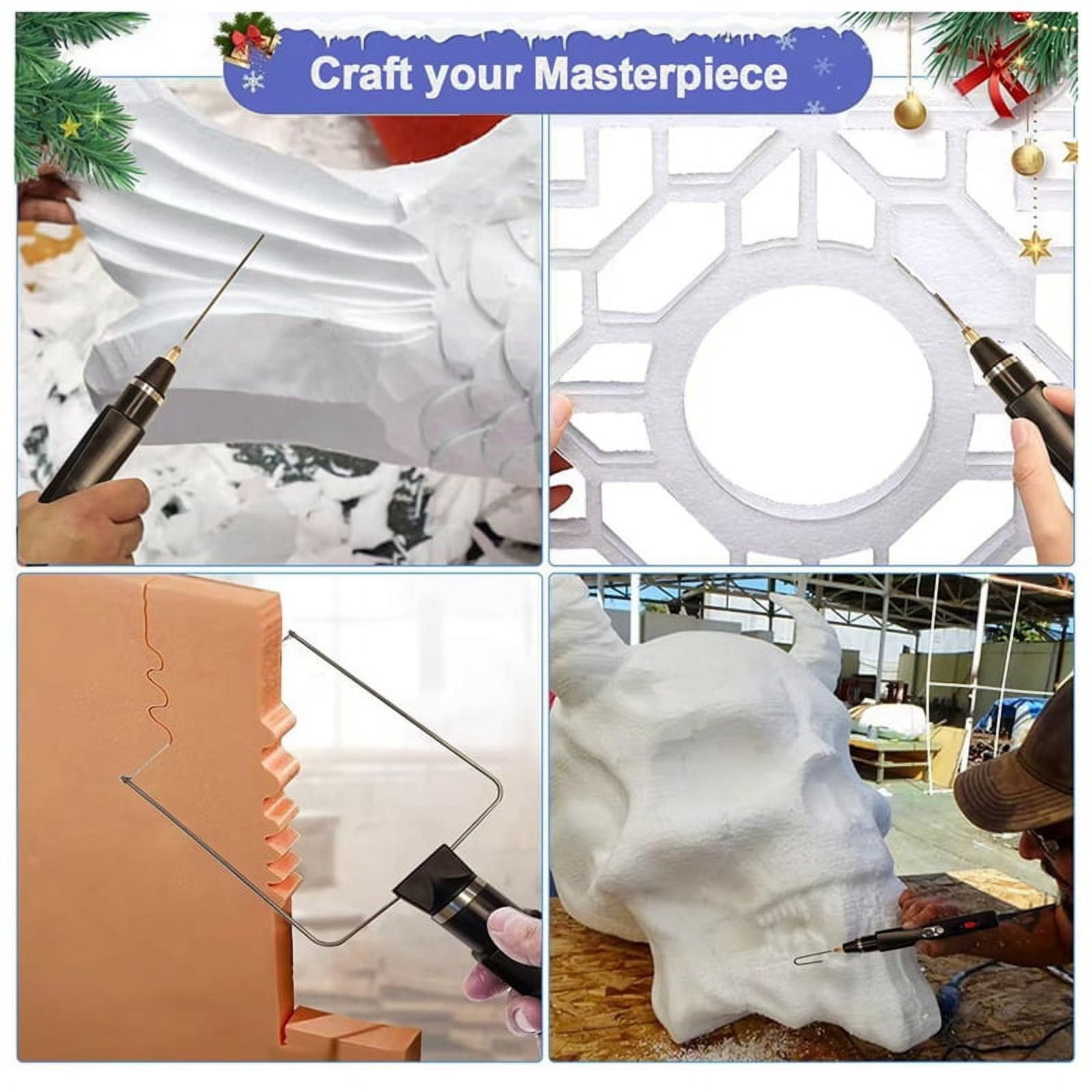 Multifunctional Foam Cutting Cutter Hot Knife Foam Soldering Iron Welding Ring Carving Tools EVA, EPS,US Plug