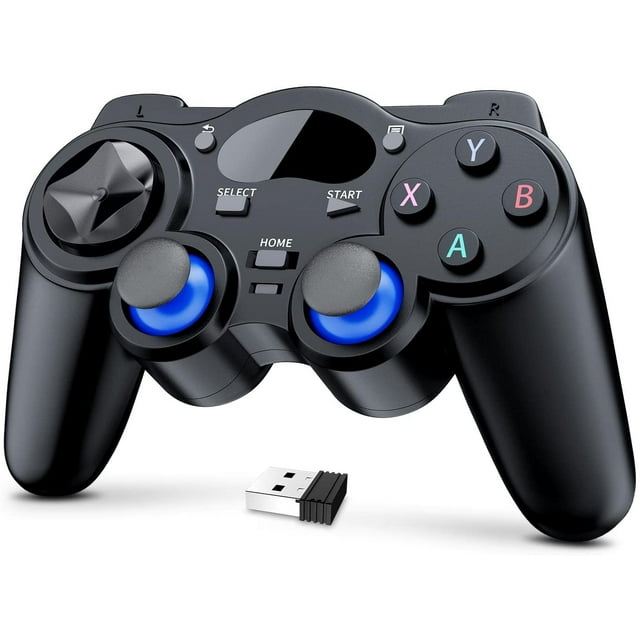PC Game Controller Wireless USB, Steam Controller for PC, Wireless Controller PC, Gamepad for PC Windows/Laptop/Android/PS3, PC Gamepads Standard Controllers, PC Gaming Controller