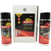 ZyCoat ZyCor 36012 DIY High Temperature Aerosol Coating - Porsche Gray/Primer Combo, 13 Ounce