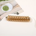 thumbnail image 4 of YAOBAMM Corde à Cheveux Durable Haute Élasticité Bande de Téléphone Droit Accessoires de Queue de Cheval, 4 of 7