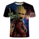 thumbnail image 1 of Marvel Superhelden Groot Film Wächter Der Galaxy Camiseta Sommer Neue 3D Druck Männer Und Frauen Baby Blumentopf Groot Camisetas tops xuanjing  unisex, 1 of 2