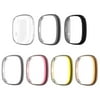 Flyiast TPU Frame for Fitbit Versa 3/Fitbit Sense Watch Bumper Shell (Clear)