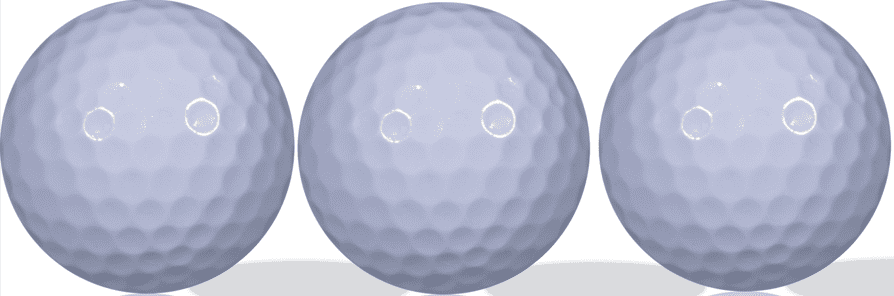 Floating Golf Balls – 12 Pack – White – Practice & Water Play by GBM Golf