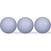 Floating Golf Balls – 12 Pack – White – Practice & Water Play by GBM Golf