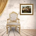 thumbnail image 3 of Emanuel Gottlieb Leutze 24x20 Gold Ornate Framed and Double Matted Museum Art Print Titled - Mrs. Schuyler Burning Her Wheat Fields on the Approach of the British (1852), 3 of 4