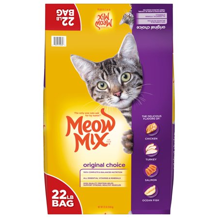 UPC: 0829274520348 | Meow Mix Original Choice Dry Cat Food  22 Pounds