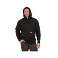 thumbnail image 4 of Milwaukee 350B-L Heavy Duty Pullover Hoodie - Black, Large, 4 of 6