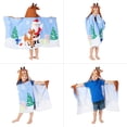 thumbnail image 5 of Rudolph the Red-Nosed Reindeer Kids Hooded Towel, 5 of 6
