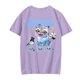thumbnail image 4 of Pop cazadora para niña Hunters Round-Neck Printed Anime Trio Poster T Shirt （Purple）, 4 of 4