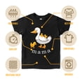thumbnail image 4 of Bella Canvas Mama Duck Printed Cotton Tee Shirt Gift for Mom Birthday, 4 of 5