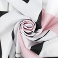 thumbnail image 4 of HVEST Abstract Black and White Shower Curtain Decor,Modern Pink Geometric Pattern Minimalist Shower Curtains for Bathroom 60X72 inch Polyester Fabric Bathroom Decoration Bath Curtains with 10 Hooks, 4 of 7