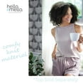 thumbnail image 4 of Hello Mello CuddleBlend Lounge Shorts Relaxed Leg Bottoms with Pockets, Pink Small (Women's), 4 of 9