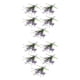 thumbnail image 2 of Ramo de flores artificiales Billuyoard 5 unids/set púrpura, 2 of 6