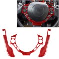 thumbnail image 1 of Embellecedor de botón del volante del velocímetro para Nissan GTR R35 2008-2016 rojo, 1 of 4
