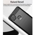 thumbnail image 5 of CoverON For Motorola Moto G9 Power Phone Case, Slim Lightweight Flexible TPU Minimal Cover Carbon Fiber, Black, 5 of 8