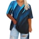 thumbnail image 1 of Camisetas de Verano de las Mujeres de Manga Corta con Cuello en V de Gran Tamaño Camiseta Deportiva Sólida, Base Cómoda Casual, 1 of 4