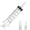 60ml, variant on Plastic Syringes 20ml 60ml 100ml for Liquid Transfer Lab Plant Pet Care