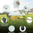 thumbnail image 3 of Topbuy Folding Fish Cleaning Table Fish Fillet Station w/ 360° Rotatable Faucet & Sink & Spray Nozzle & Drain Pipe Outdoor Camping Table, 3 of 8