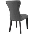 thumbnail image 4 of Modway Silhouette Fabric Upholstered Dining Side Chair, Set of 2, Multiple Colors, 4 of 5