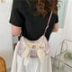 thumbnail image 3 of Bolso retro con lazo, bolso bandolera de hombro con axila de perlas de moda para mujer, 3 of 6