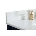 thumbnail image 6 of 30 inch single bathroom vanity in blue with backsplash, 6 of 15