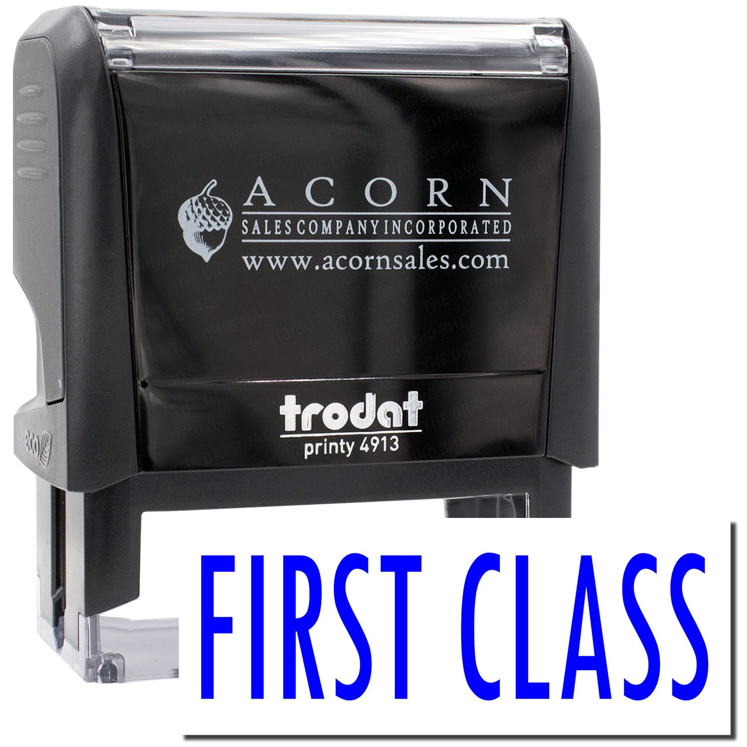 Large Self-Inking First Class Stamp, Trodat Printy 4913, Press and ...