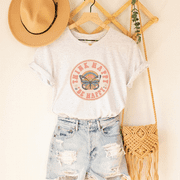 Vintage Think Happy Be Happy Graphic T-Shirt