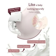 Momcozy M5 Hands Free Breast Pump Wearable, Electric Breast Pump Portable Purple, 2 Count